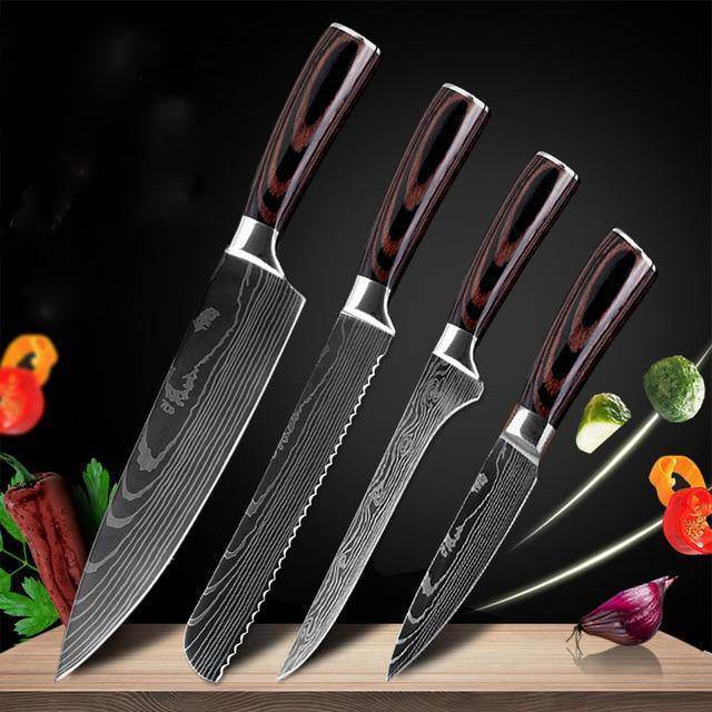 Carpenter's Special Set 6-piece Set 8-piece Set Knife Chef Knife Kitchen Knife Cooking - www.Shopthatapp.com