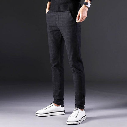 Men's Fashion And Comfort Slim Straight fit suit Trousers - www.Shopthatapp.com