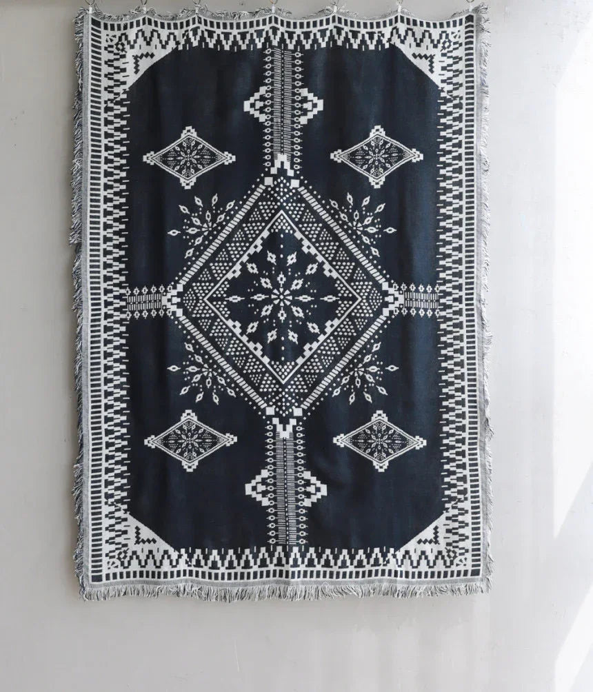 Ethnic style blanket sofa blanket - www.Shopthatapp.com