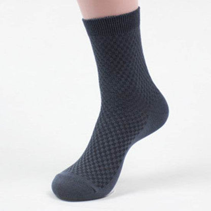 Socks men's new bamboo fiber men's business socks - www.Shopthatapp.com