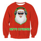Autumn Winter Fashion Ugly Christmas Sweater Santa Elf Funny Pullover Womens Mens Print Sweaters Tops Clothing - www.Shopthatapp.com