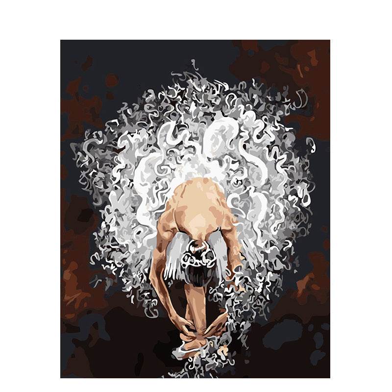 DIY Ballerina digital oil  painting 3pcs paintainting kit - www.Shopthatapp.com