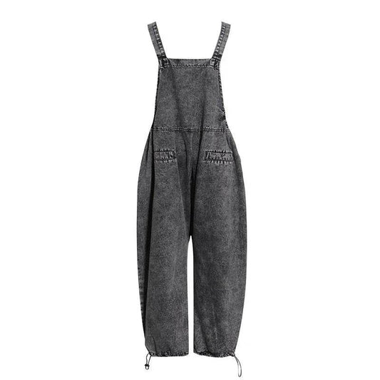 Personality Street Tooling Style Overall Baggy Jeans Pant Women - www.Shopthatapp.com