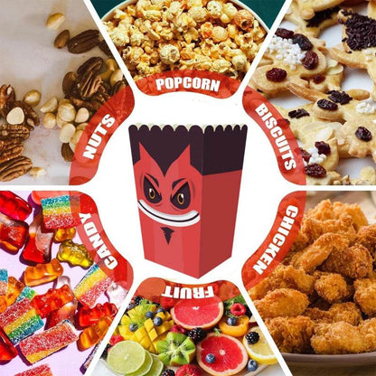 12 Pieces Halloween Popcorn Box Halloween Party Favor Snack Treat Boxes Candy Cookie Container Decorations Gifts For Popcorn Sales Halloween Party Favor Supplies - www.Shopthatapp.com