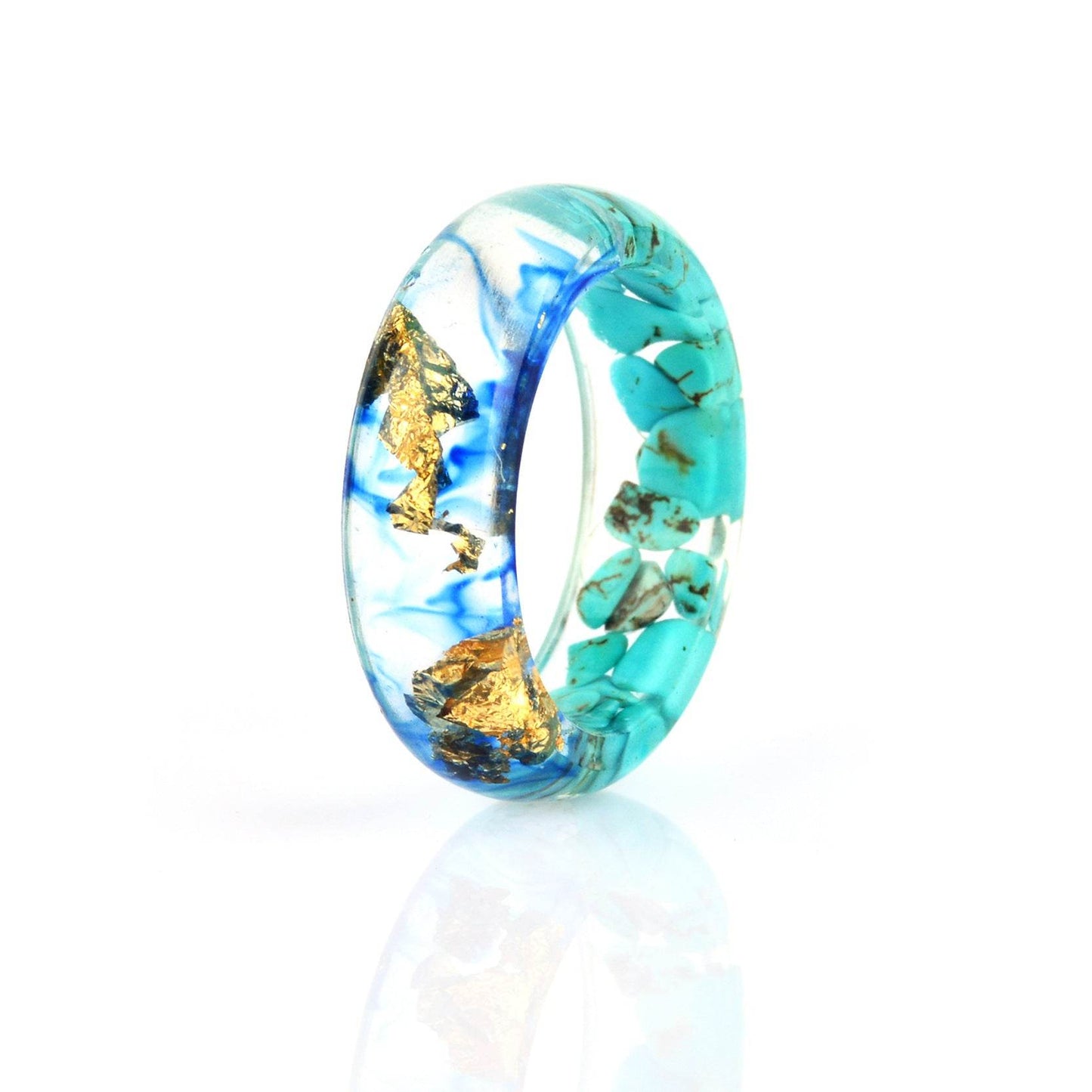Dried flower resin ring - www.Shopthatapp.com