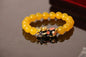 3D Gold Plated PiXiu Crystal Beaded Bracelet - www.Shopthatapp.com