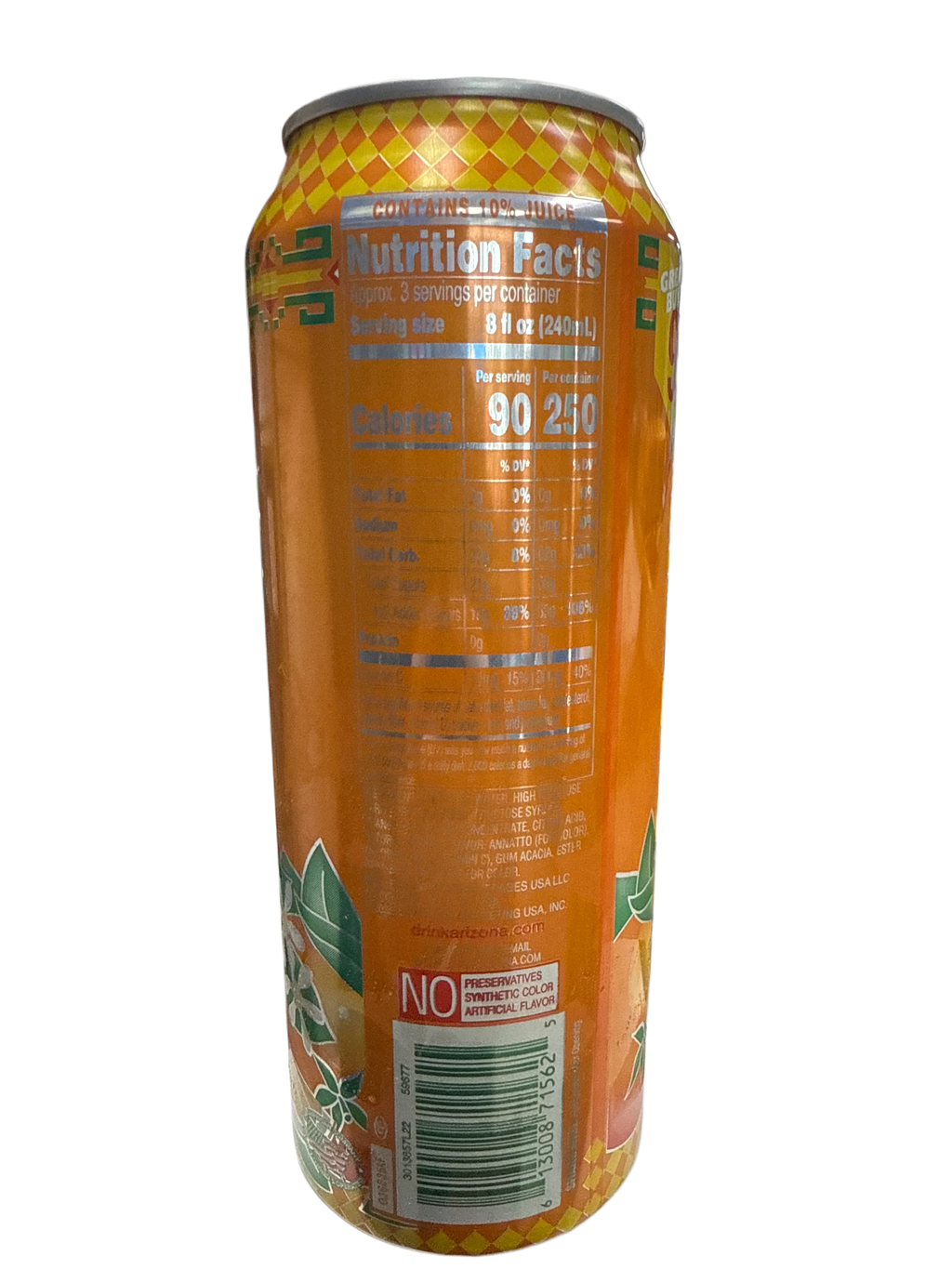 Arizona Orangeade Drink 650ML - U.S Edition - www.Shopthatapp.com