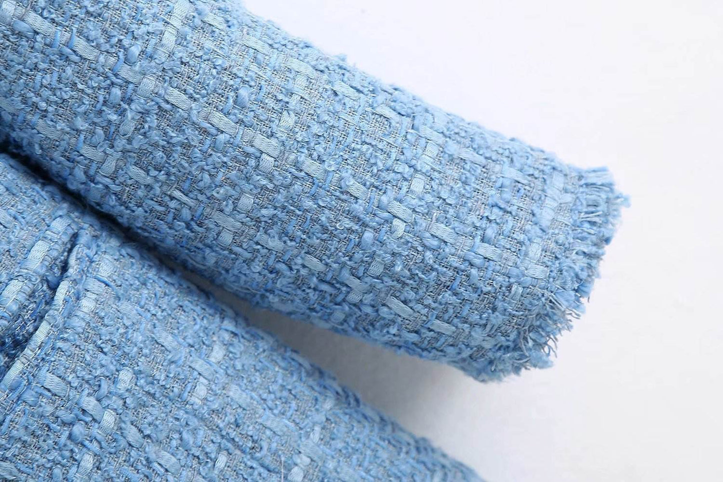 Retro loose suit tweed women's blazer jacket casual women streetwear - www.Shopthatapp.com