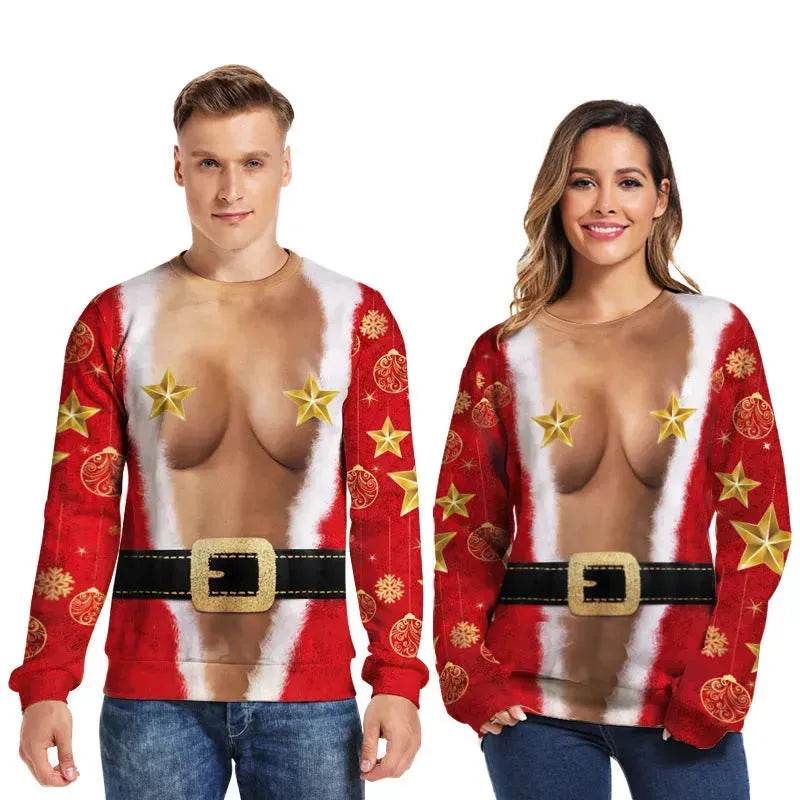 Funny Christmas sweatshirt  for couple - www.Shopthatapp.com