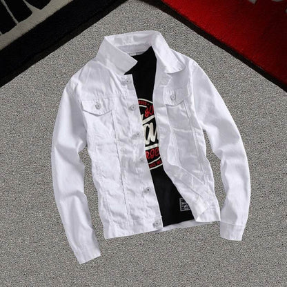 Denim jacket men Jeans - www.Shopthatapp.com