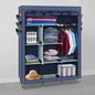 69 Wardrobe Portable Closet Storage Organizer Clothes Non-woven Fabric Wardrobe - www.Shopthatapp.com