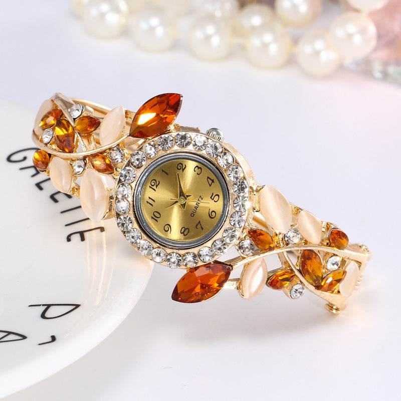 Diamond ladies fashion bracelet women watch - www.Shopthatapp.com