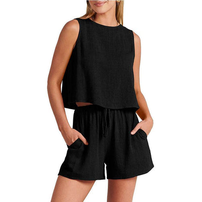 Women Summer Casual 2pcs Short set Athleisure Outfit - www.Shopthatapp.com