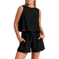 Women Summer Casual 2pcs Short set Athleisure Outfit - www.Shopthatapp.com