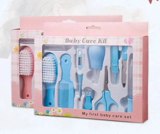 10pcs Newborn Baby Care Kit Set Grooming Kit - www.Shopthatapp.com
