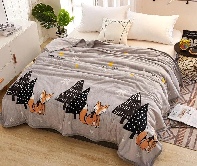 Air conditioning blanket flannel blanket - www.Shopthatapp.com