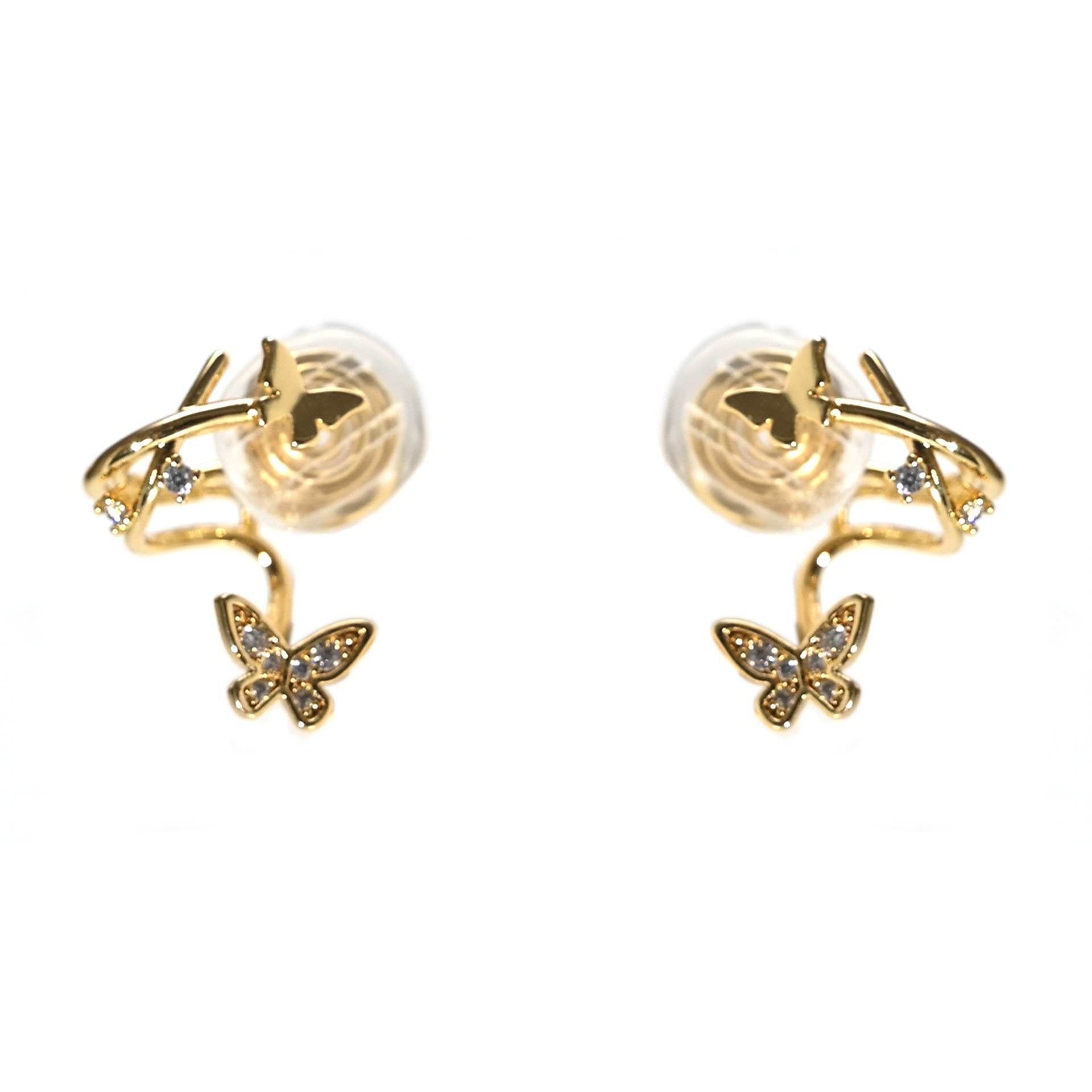 Female Cute Butterfly Earrings Jewelry - www.Shopthatapp.com