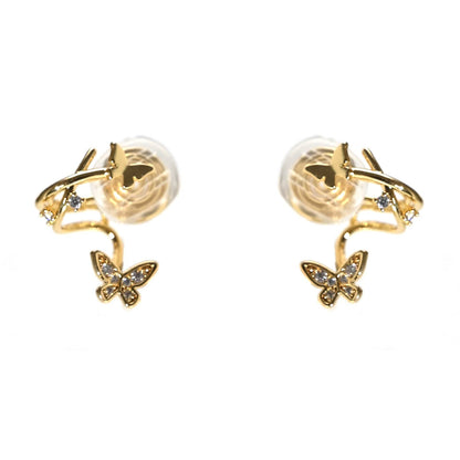 Female Cute Butterfly Earrings Jewelry - www.Shopthatapp.com