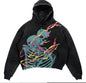 Men's And Women's Fashion Punk Design Fleece Printed Hoodie top - www.Shopthatapp.com