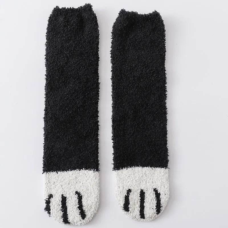 Winter House floor Fleece socks - www.Shopthatapp.com