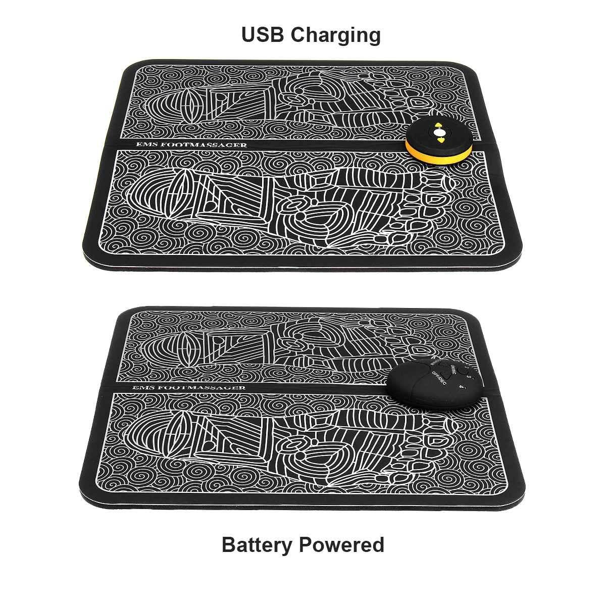 Electric powered Foot Massage Mat - www.Shopthatapp.com