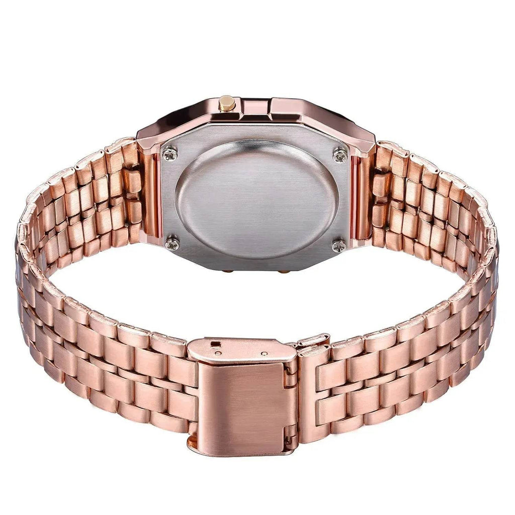 WR F91W Stainless Steel chain Electronic Watch - www.Shopthatapp.com