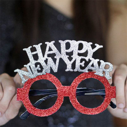 Christmas Creative Party Gathering Dress Up Glasses - www.Shopthatapp.com