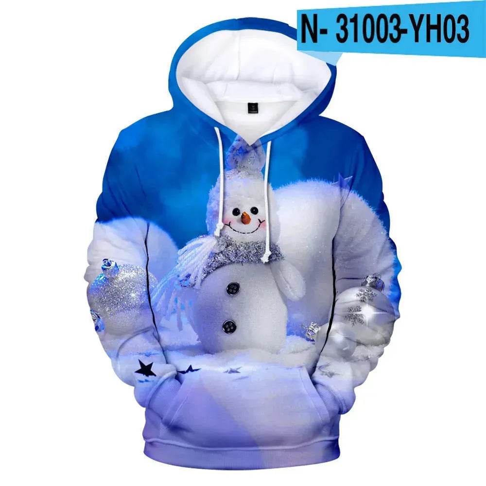 New Funny Christmas Printed Hoodie sweatshirt - www.Shopthatapp.com