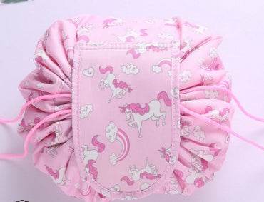 Animal Printing Large Capacity Drawstring Lazy Cosmetic Storage Bag - www.Shopthatapp.com