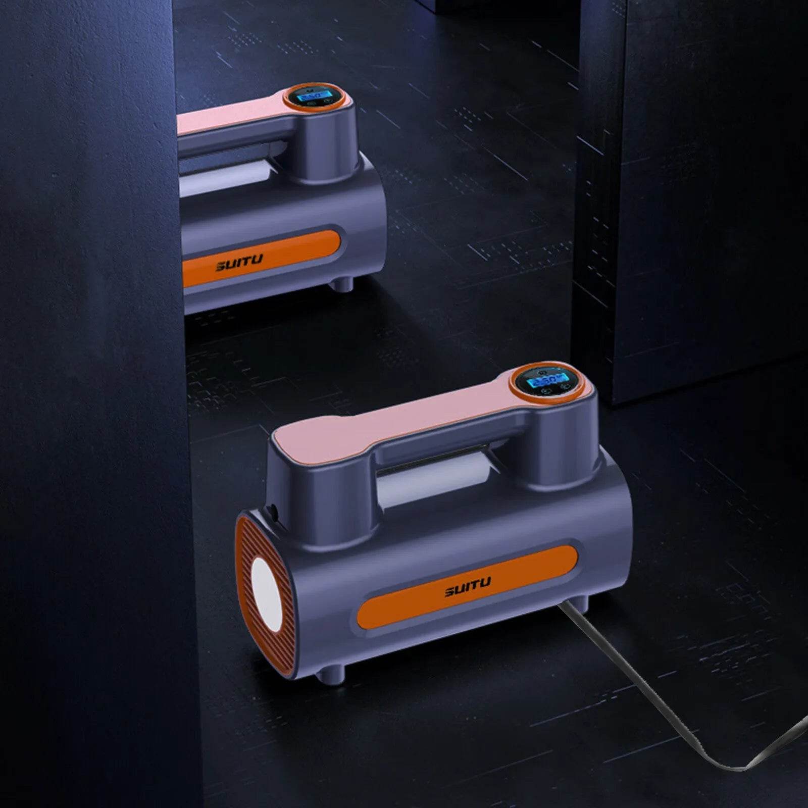 Tire Inflator 12V DC Portable Compressor Electric DC Auto Tire Pumps For Car Tires - www.Shopthatapp.com