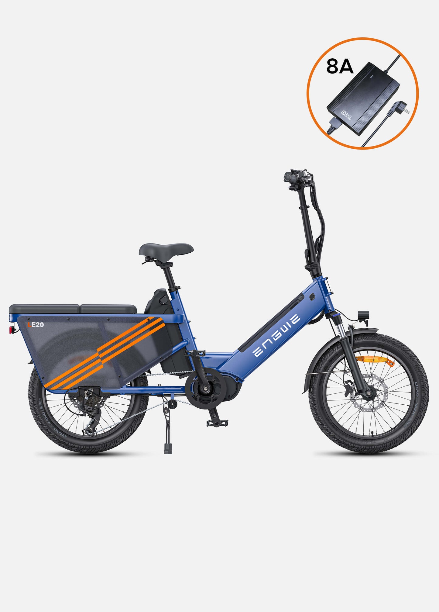 ENGWE LE20 250W Mid-drive Torque sensor Step-Thru Cargo Ebike - www.Shopthatapp.com