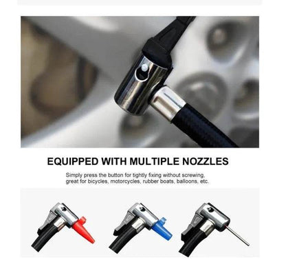 Digital Tire Inflator - DC 12 Volt Car Portable Air Compressor - www.Shopthatapp.com