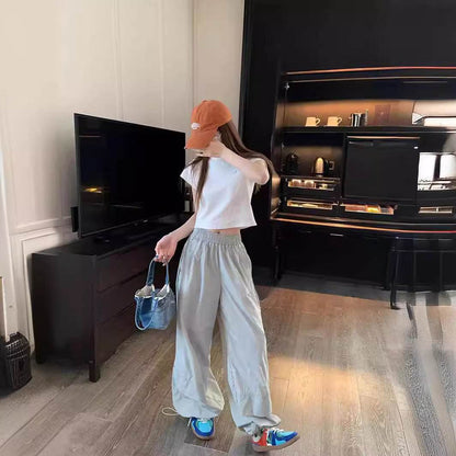 Casual Fashion Oversized Baggy Workwear Pant for women - www.Shopthatapp.com