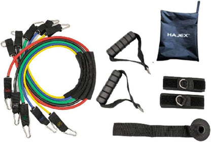 11Pcs Resistance Exercise Bands Set - www.Shopthatapp.com #