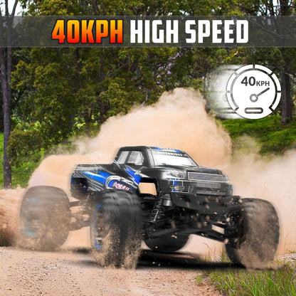 Racent Crossy 1/16 Scale 4x4 RC Monster Truck - 30mph Fast, High Speed, Off Road - www.Shopthatapp.com