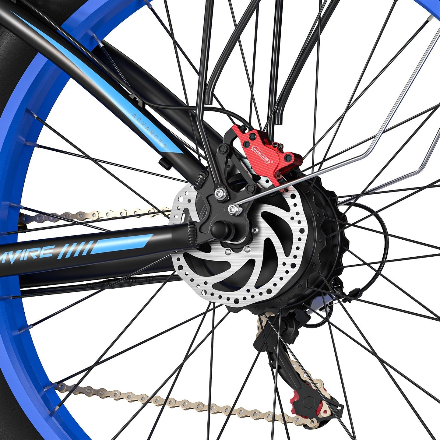 E·BYCCO&GAMVIRE 24" V7PRO Dual Motors 4000W Peak 5000W 52V 32AH Long Distance Electric Bike - www.Shopthatapp.com