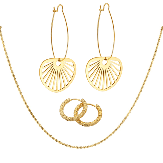 Gold capsule collection set - www.Shopthatapp.com