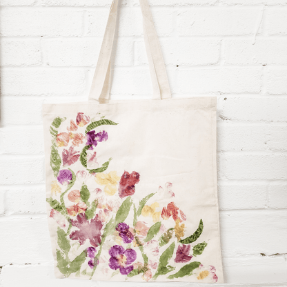 Peinture avec des pétales - Atelier de fleurs pressées