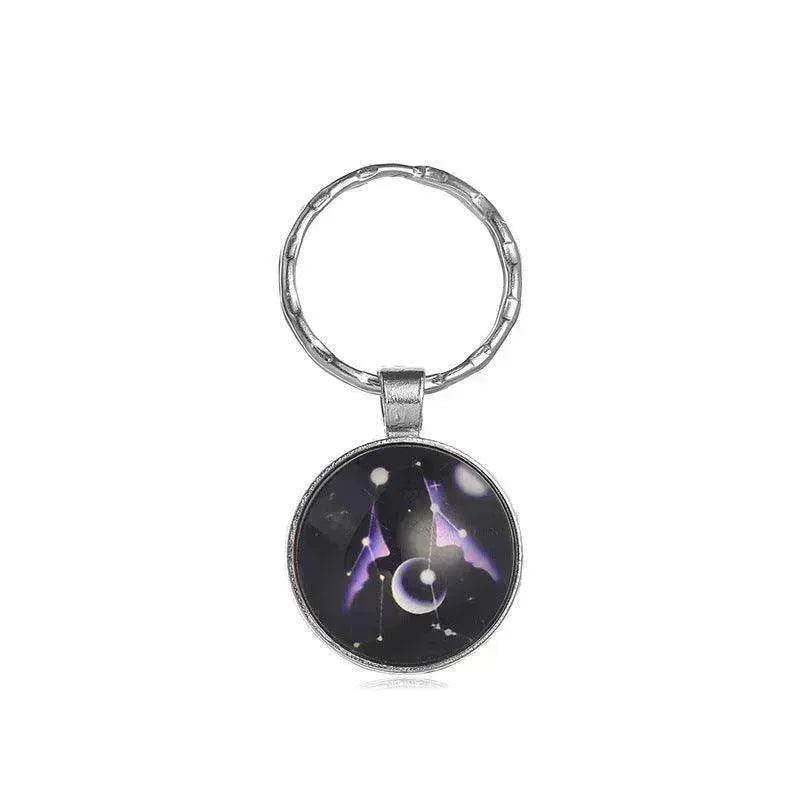 12 constellation keychain - www.Shopthatapp.com