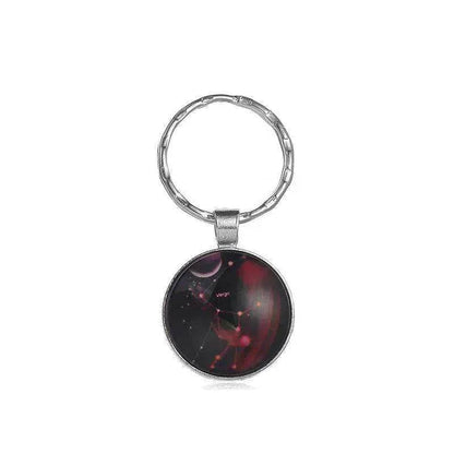 12 constellation keychain - www.Shopthatapp.com