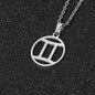 12 Constellation Necklace Accessories Stainless Steel Necklace - www.Shopthatapp.com