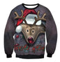UGLY CHRISTMAS SWEATER Vacation Santa Elf Funny Womens Men Sweaters Tops Autumn Winter Clothing - www.Shopthatapp.com