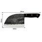 Stainless Steel Meat Cleaver Chef's Knife Cleaver - www.Shopthatapp.com