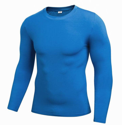 Men's Blank Long Sleeve Compression Top - www.Shopthatapp.com