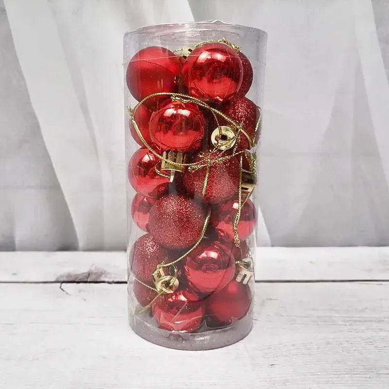 Christmas Decoration Shiny Matte Christmas Ball - www.Shopthatapp.com