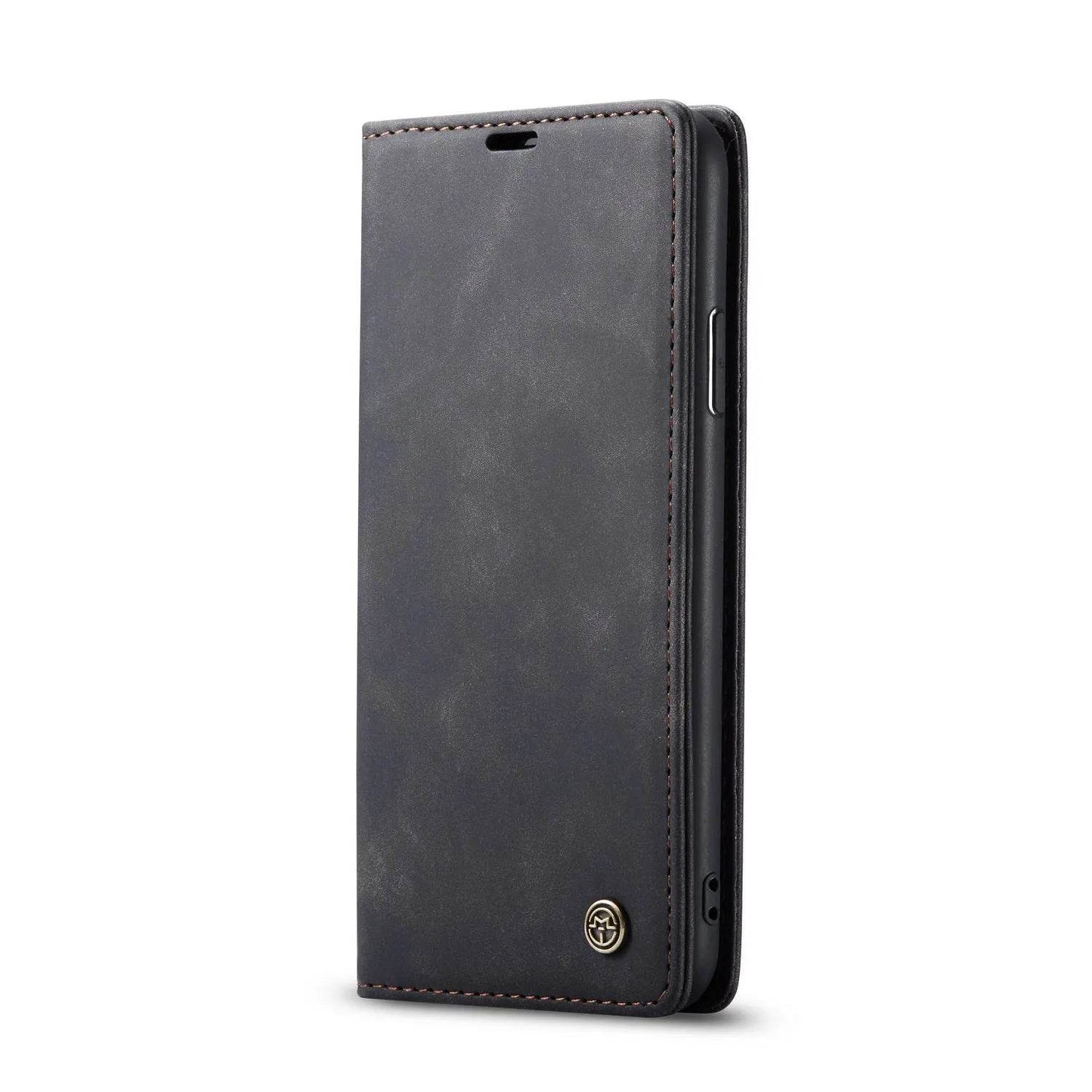 CASEME Vintage Leather Wallet  Holder Apple phone case - www.Shopthatapp.com