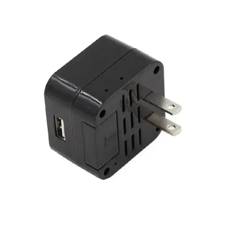 Night vision spy camera wall charger - www.Shopthatapp.com