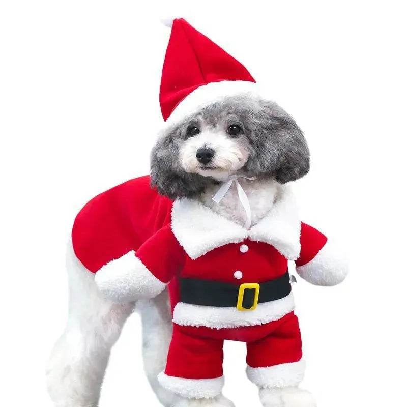 Pet Christmas Decoration Costume Pet Standing Costume - www.Shopthatapp.com
