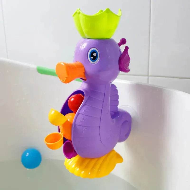 Bath toy duck waterwheel - www.Shopthatapp.com