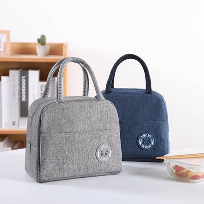 Oxford Cloth Lunch Box Bag with Aluminum Foil Insulation Layer - www.Shopthatapp.com